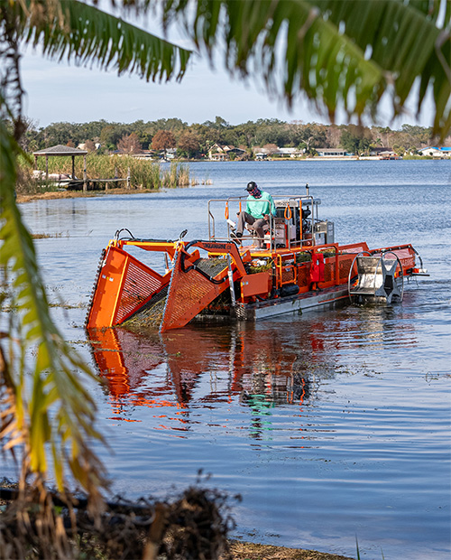 Project 7 Services Lake Cleaning Equipment