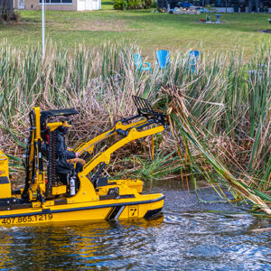 Project 7 Services mechanical aquatic weed harvesting